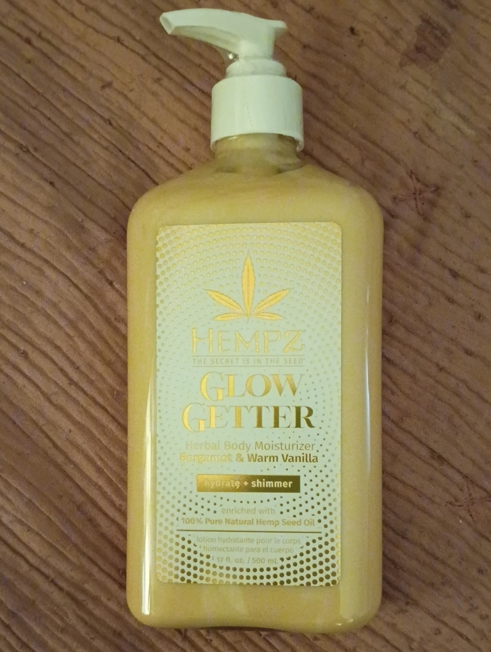 Hempz Glow Getter Body Lotion